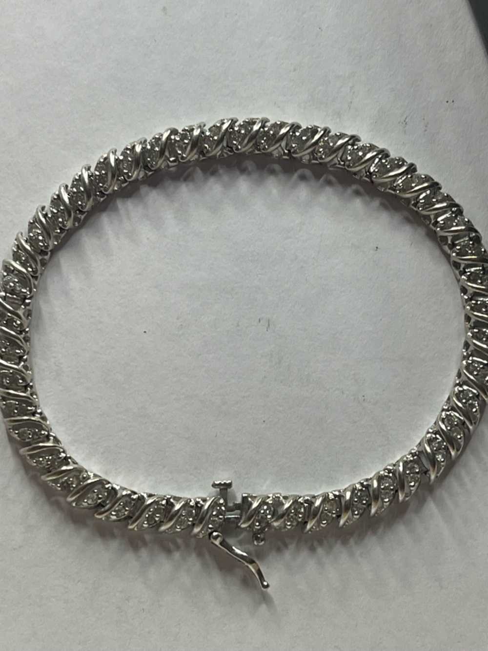 10k 1 carat Classic tennis Tennis Bracelet - Elegant Women's Jewelry